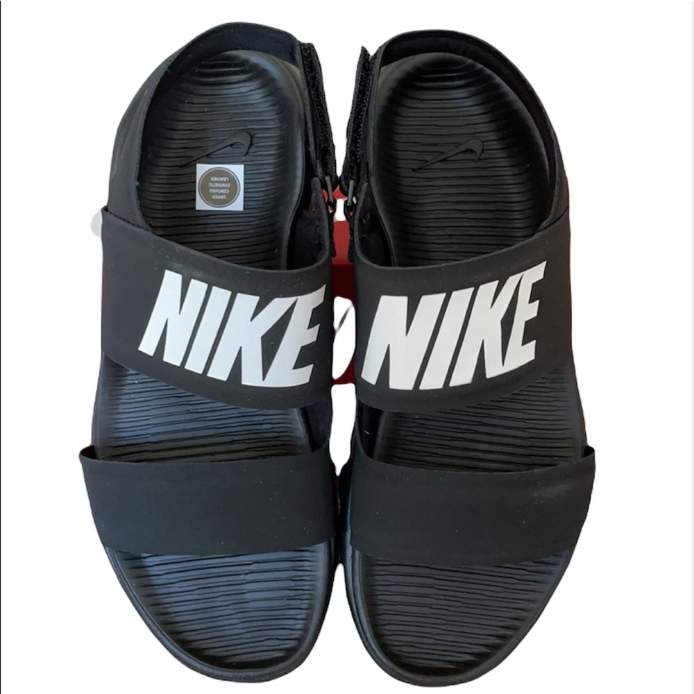 Nike Tanjun Black Sandals Womens Size 5